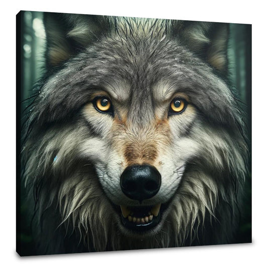 Wolf Gaze Canvas - Main Image