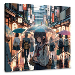 Rainy Day Reflections Canvas - Main Image