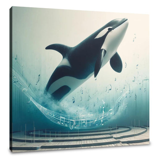 Orchestral Orca Canvas - Main Image
