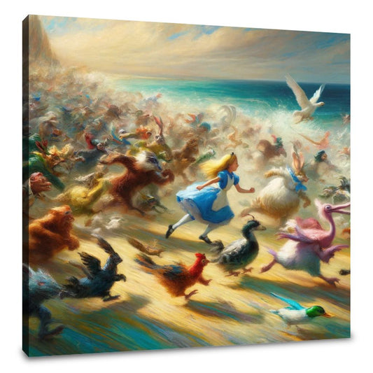Whirlwind Caucus Race Canvas - Main Image