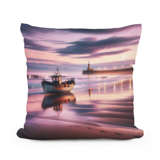 Newcastle Dusk Serenity Cotton Cushion - Main Image