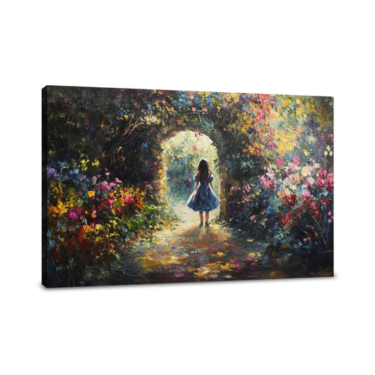 Wonderland’s Threshold Canvas - Main Image