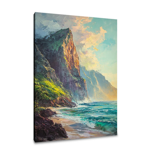 Na Pali Sunset Canvas - Main Image