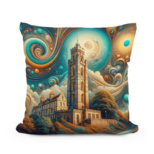 Bristol Tower Dreamscape Cotton Cushion - Main Image