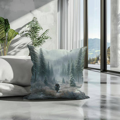 Mystical Meadow Cotton Cushion - Secondary Image 3