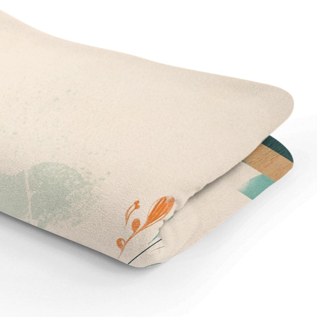 Floral Coffee Swirl Blanket - Secondary Image 3