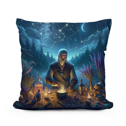 Alchemy Under Stars Cotton Cushion - Main Image