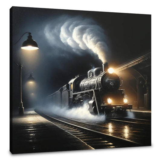 Night Departure Canvas - Main Image