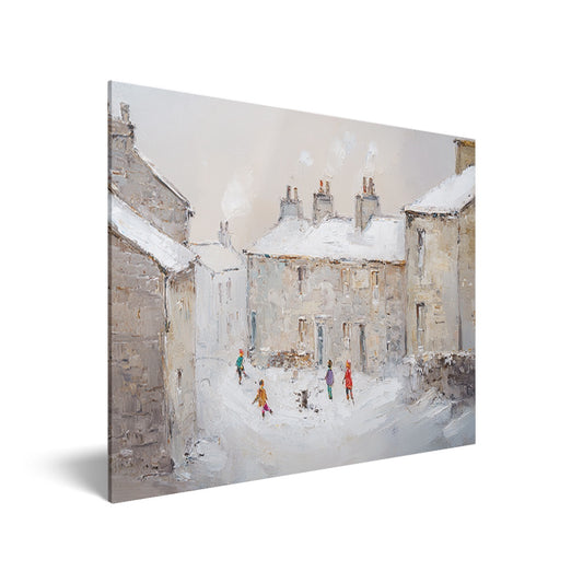 Grassington Winter Morning Acrylic Print Hero Image