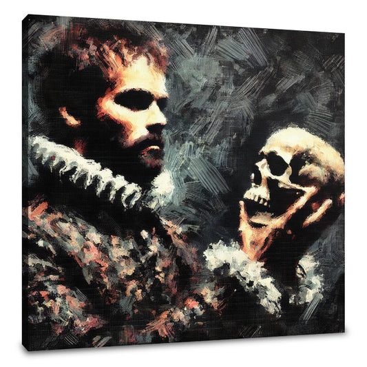 Hamlet's Soliloquy Canvas - Main Image