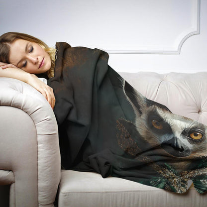 Regal Lemur Blanket - Secondary Image