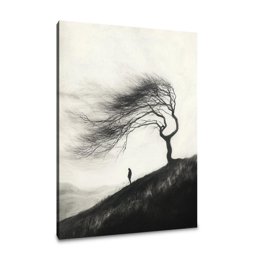 Windswept Solitude Canvas - Main Image