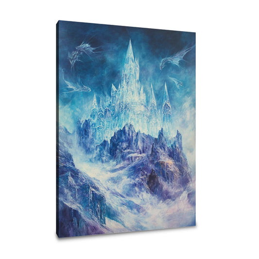 Enigmatic Crystal Castle Canvas - Main Image