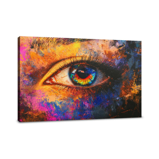 Glitched Eye Canvas - Main Image