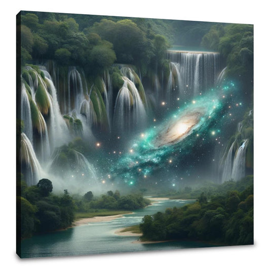 Celestial Falls Canvas - Main Image