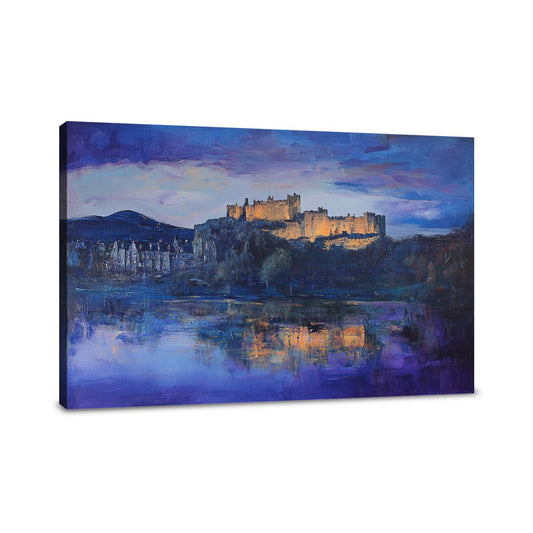 Stirling Castle Twilight Canvas - Main Image