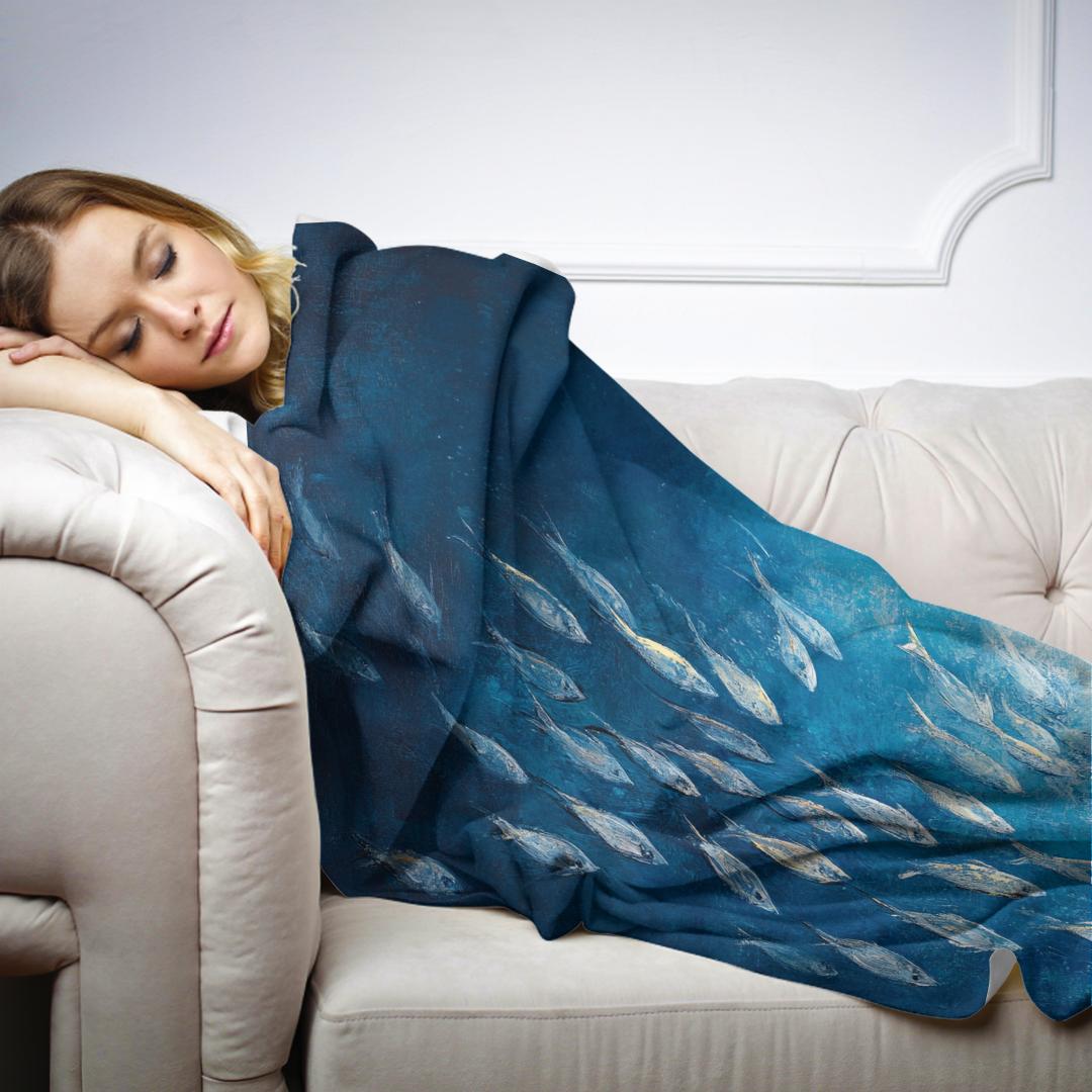 Shimmering Shoals Blanket - Secondary Image