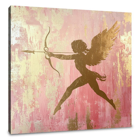 Cupid's Silhouette Canvas - Main Image