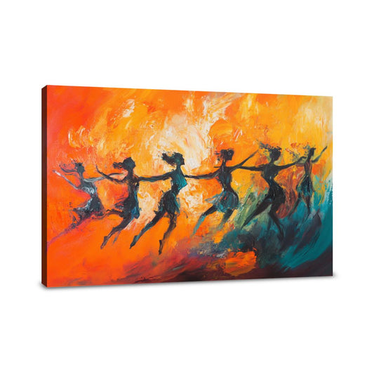 Dancing Harmony Canvas - Main Image
