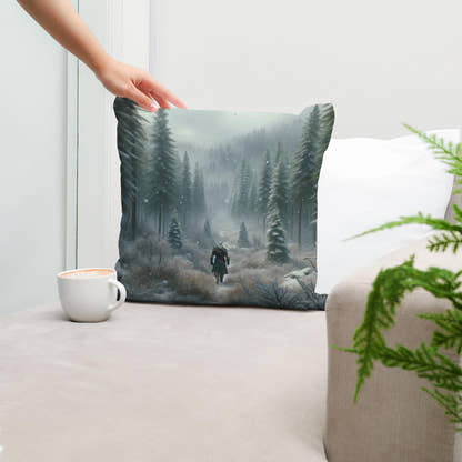 Mystical Meadow Cotton Cushion - Secondary Image 5