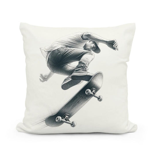 Kickflip Mastery Cotton Cushion - Main Image