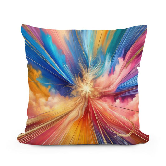 Vivid Harmony Cotton Cushion - Main Image
