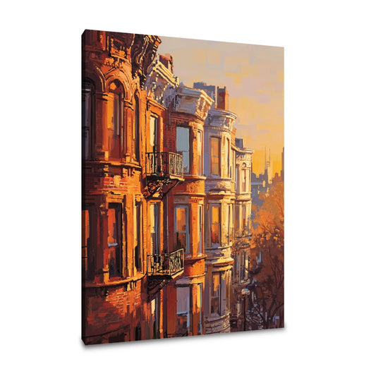 Victorian Brickwork Canvas - Main Image