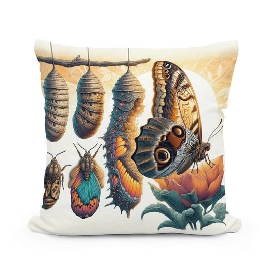 Metamorphosis Wings Cotton Cushion - Main Image