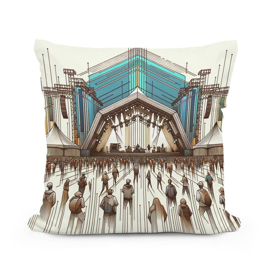 Modern Beats Cotton Cushion - Main Image