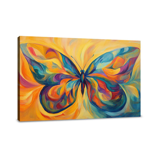 Whirling Butterfly Wings Canvas - Main Image