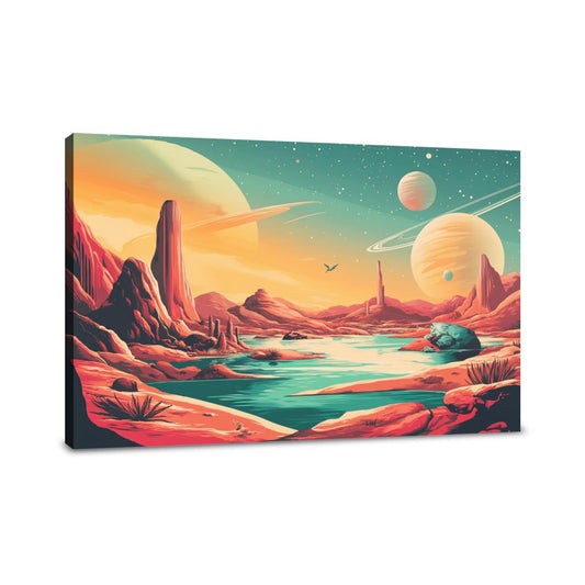Galactic Flora Canvas - Main Image