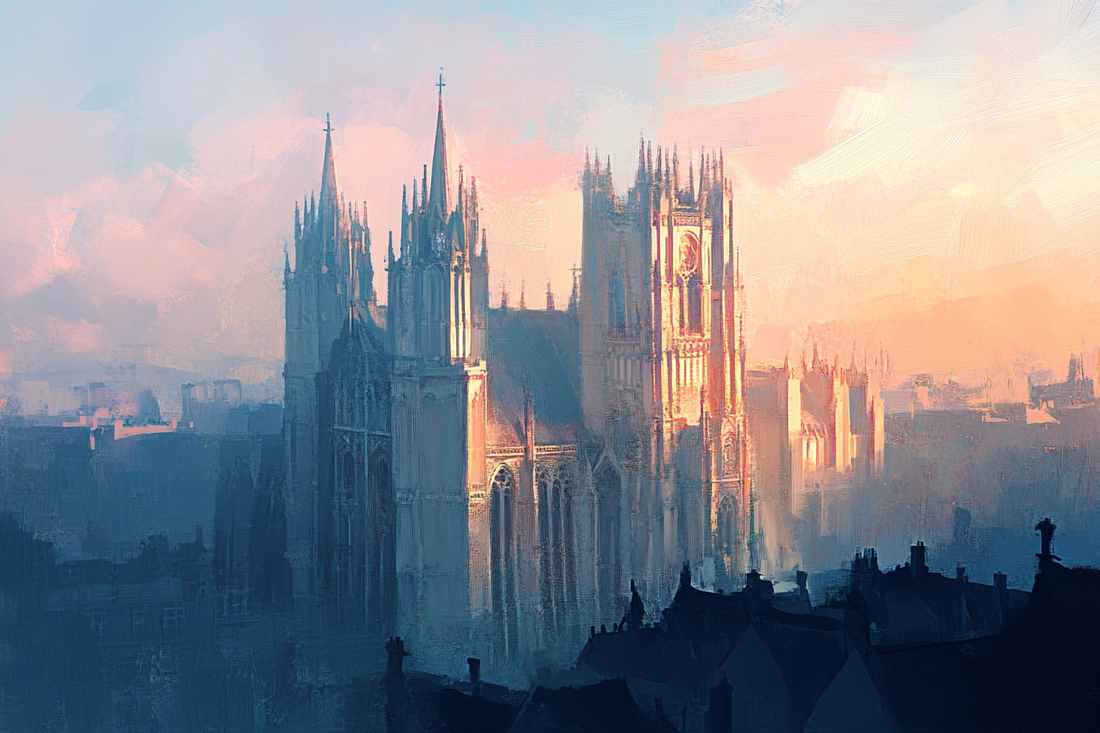 York Minster Morning Blanket