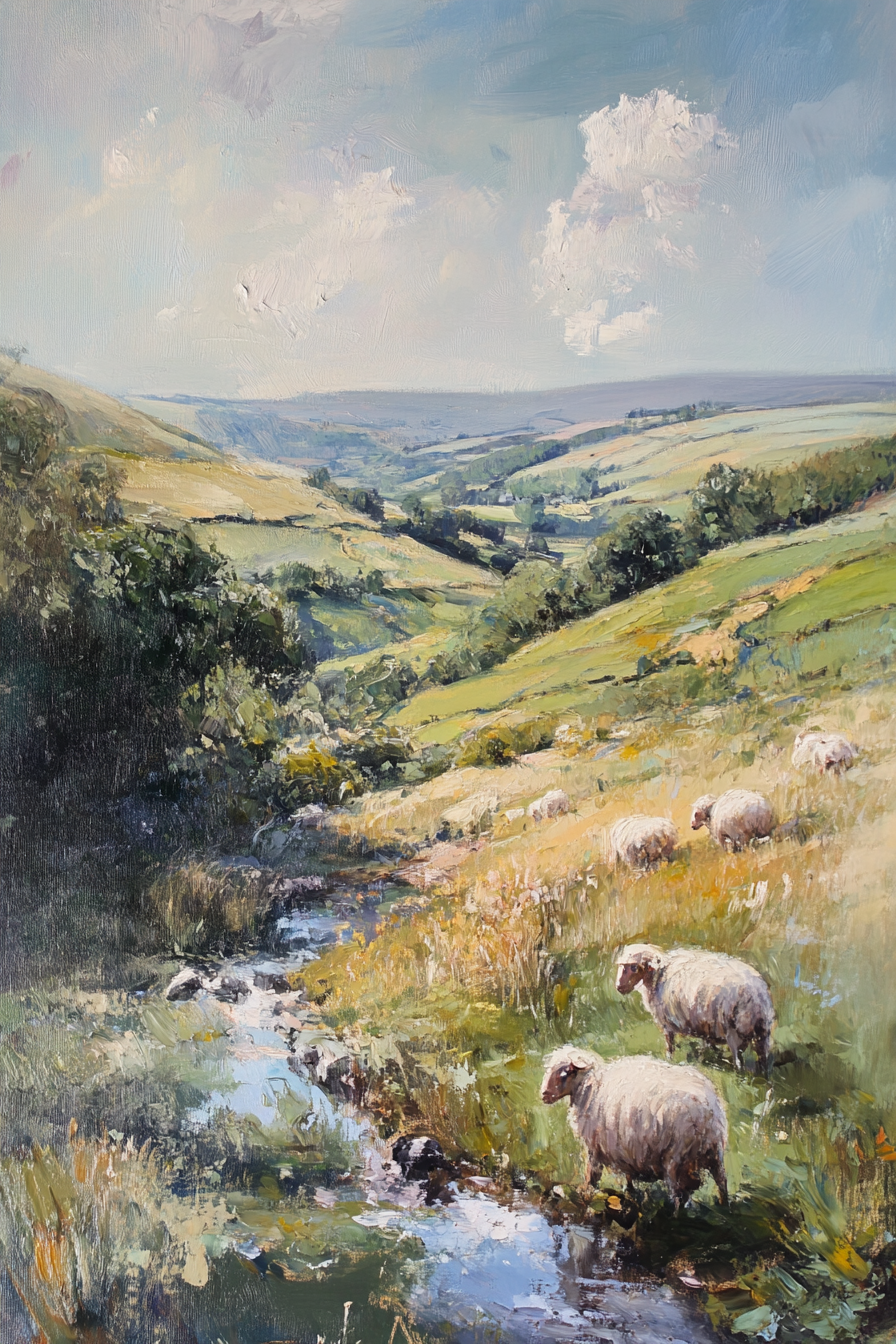 Yorkshire Dales Serenity Canvas