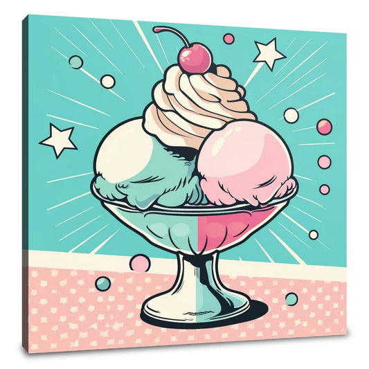 Sweet Sundae Canvas - Main Image
