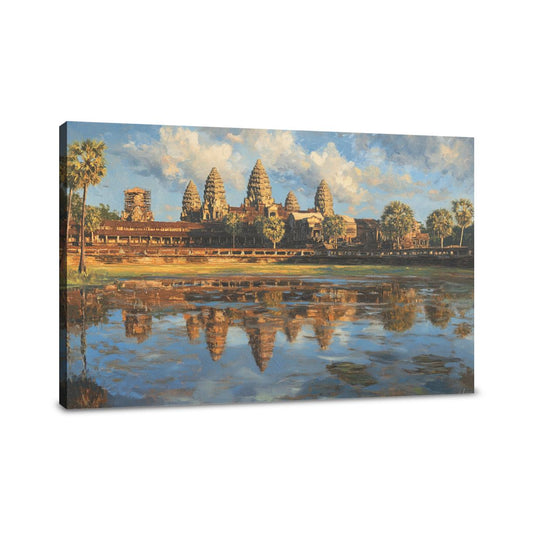 Angkor Dusk Canvas - Main Image