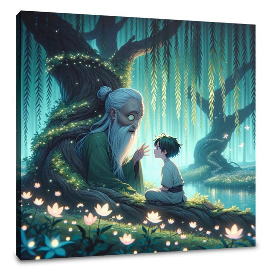 Whispering Willow's Secret Canvas - Main Image