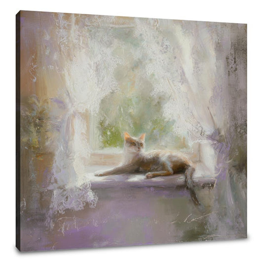 Afternoon Whiskers Canvas - Main Image