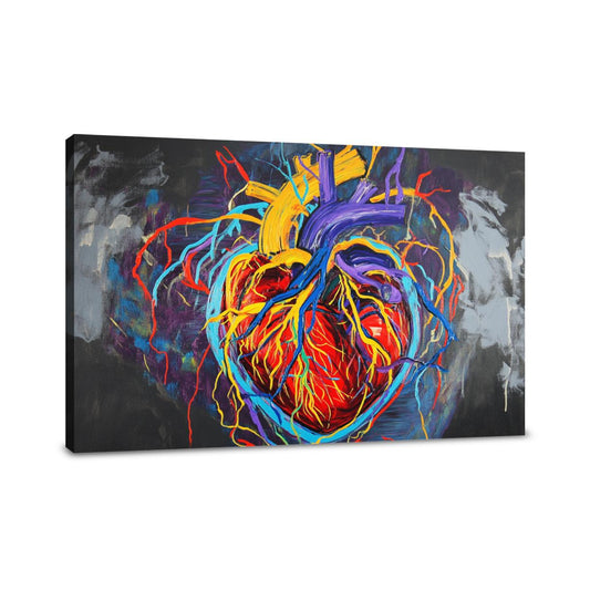 Pulsating Heartbeat Canvas - Main Image