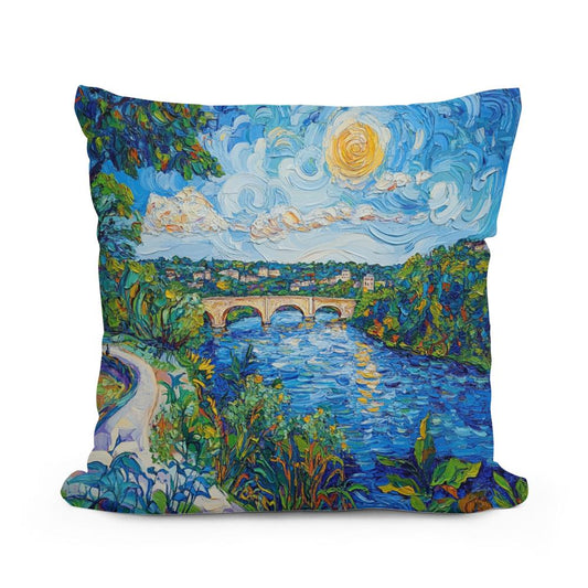 Garonne Serenity Cotton Pillow - Main Image