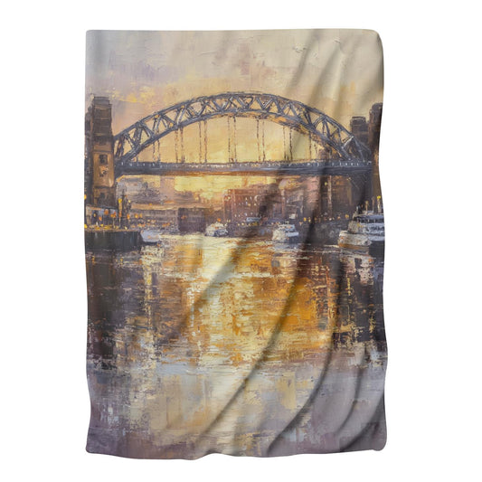 Tyne Bridge Golden Blanket - Main Image