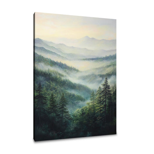 Blue Ridge Misty Canvas - Main Image
