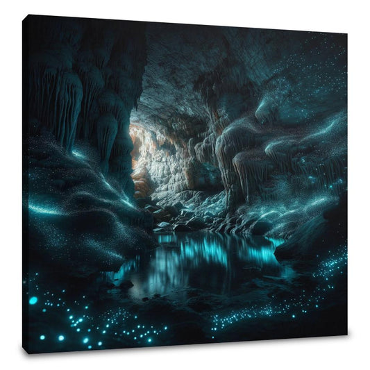 Glowworm Cave Canvas - Main Image