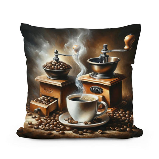 Morning Aroma Cotton Cushion - Main Image