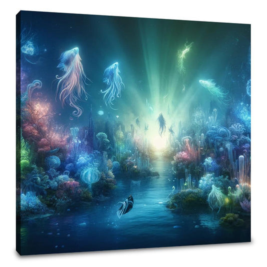 Luminous Lagoon Canvas - Main Image