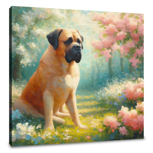 Serene Garden Companion Canvas - Main Image