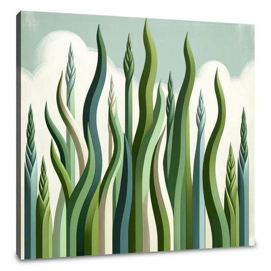 Asparagus Sprouts Canvas - Main Image
