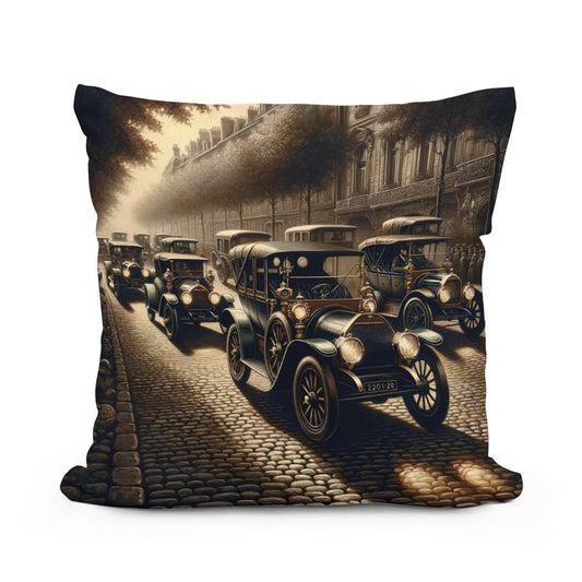Timeless Elegance Parade Cotton Cushion - Main Image
