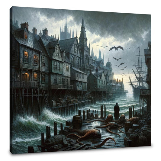 The Shadow Over Innsmouth Canvas - Main Image
