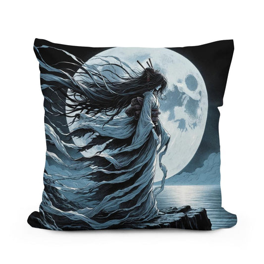 Cliffside Onryo Cotton Cushion - Main Image