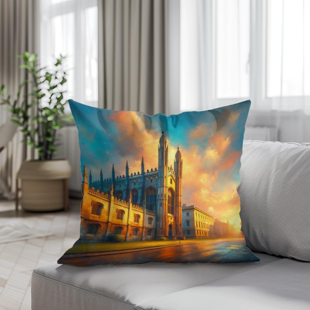 Cambridge Dawn Cotton Cushion - Secondary Image 4
